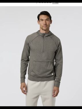 Vuori Ponto Performance  Half-Zip Hooded Pullover